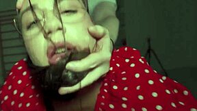 her first threesome – they bent her over and fucked her vagina all night with big cocks!