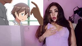 Teen Girlfriends Explore First Time Orgy With Hentai Anime Boobs