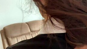 shy girl takes huge dick deep in tight ass