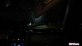 Hitchhiking slut rides fat cock for thanks