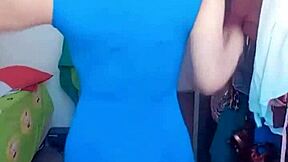 Graceful dance moves by a young girl in her debut performance