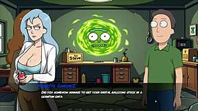 Fantasy turns real as young brunette Cristina gets double penetrated intensely.