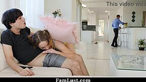 Teasing my stepbro gets me so worked up! 😈