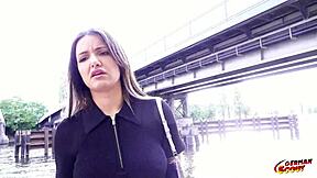 German scout picks up Crystal Richi for first anal casting