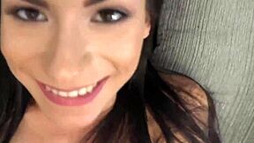 My stepsister is always ready for a good pussy eating session, blowjob, and cumshot in our roleplay.