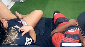 Lana Croft Bent Over Shaved Pussy Masturbating With Big Black Cock Ass To Mouth.