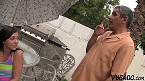 Busty Milf in Anal Group Orgy with Father-in-Law