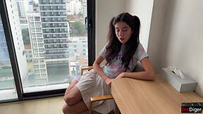 Foster family has intimate bonding in group sex.