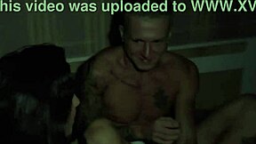 Slut wife surprises cuckold husband with two guys for threesome.