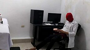 ugh, i’m such a perv doctor touching myself after cute patient