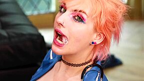 I’m obsessed with this British student’s upskirt tease at the party!