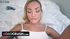DadCrush - Bratty stepdaughter learns a harsh lesson