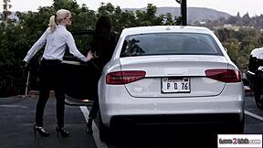 Dominant Lesbian Cop Gets Rimmed by Submissive Captive