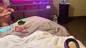 Leana Lovings, Beautiful Teen, Plays With Hard Cock, Fingering And Riding Monster Dick