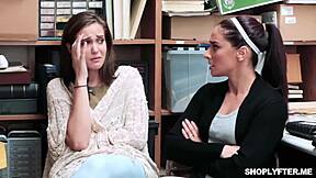 Skinny indian teacher fucks maid with monster cock