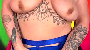 look at this curvy beauty showing her big tits.