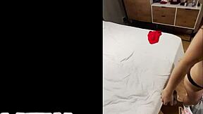 Latina teen with braces takes her first big white cock in porn casting interview