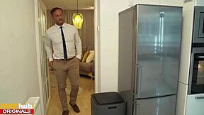 Horny Step Mom MILF Seduces Teen Step Son for Anal and Creampie