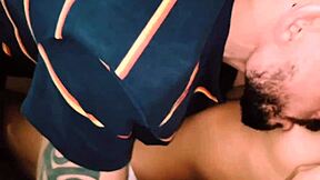 Small Waist Brunette Moans During Lesson with Teacher in Bedroom