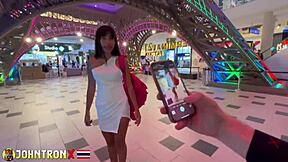 Johntronx delivers a massive cumshot to the superhot influencer in this POV facial scene.