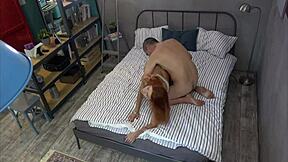 Mature Man Deepthroats Teen Step Daughter in Taboo Session