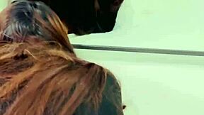 Latina wife in lace panties surprises me.