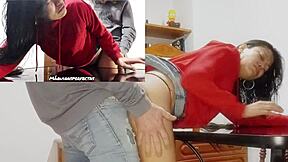 My stepfather fucks me hard with his big cock