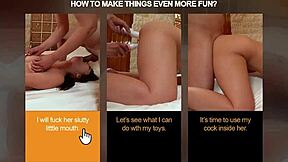 Take this shaved wet Asian pussy, Mona Hayami, all yours in POV masturbation with dildo.