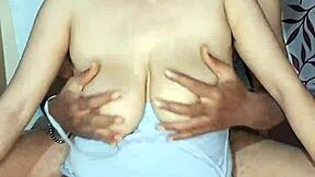 Desi beauty Alisha Bhabhi flaunts her big boobs and cute charm