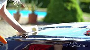 Wet cleaners rim and ride hard in steamy action