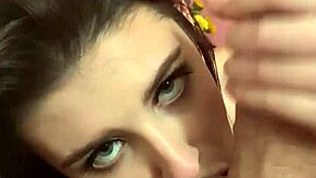 shy librarian finally sucks big dick with Brad Newman.