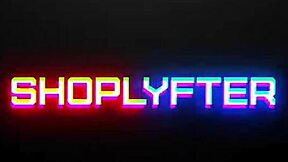 Thief with pink pussy faces harsh LPO justice at Shoplyfter!