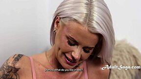 Petite Blonde Craves Intense French Intimate Action