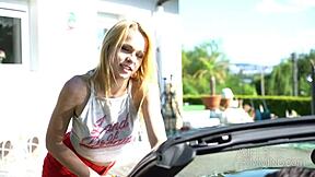 Wet cleaners rim and ride hard in steamy action