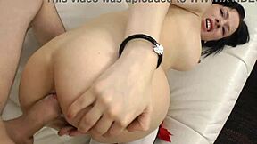 I crave hard anal sex with this busty slut, gaping her ass and licking it.