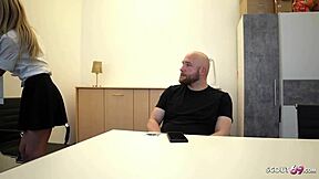 she moaned during home fucking but begged for more big cock.