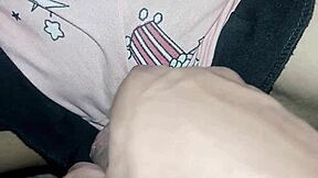 Stepsister lets me pound her tight pussy