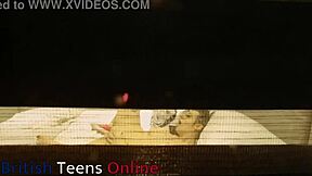 busty brunette teen trains to deepthroat monster cock and swallow sloppy facials.