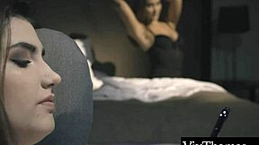 Hey babe, I’m spanking your curvy ass while playing with your big breasts!