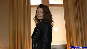 stockinged glamour euro, take it doggystyle from old guy in heels