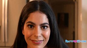 Young step-sis avoids house chores and gets fucked instead