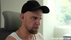 i watch cheerleader angel suck coachs big cock in locker