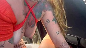 Wild Bareback Creampie Party in the Woods