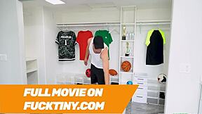 i watch cheerleader angel suck coachs big cock in locker