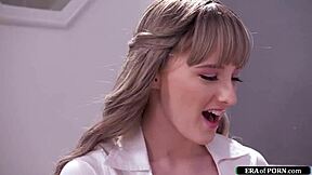 Sexy student gets pounded by teacher! 😏