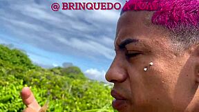 Wild Bareback Creampie Party in the Woods