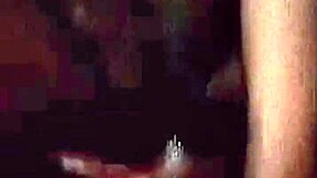 horny teen destroying her tight pussy in the dark alone