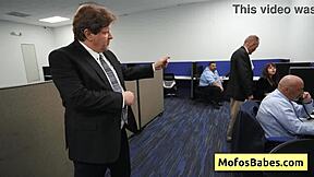 office milf sasha pearl gets naughty with big boobs