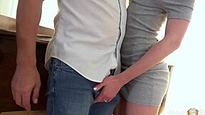 angel emily's hot foreplay after piano practice is pure blonde magic