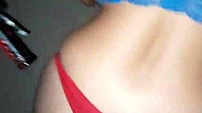 Drunk sister-in-law spreads legs for public street banging